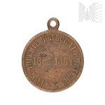 Tsarist Russia - Medal for Suppressing the Polish Rebellion, the January Uprising of 1863–1864