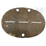 COPY - Third Reich - Waffen-SS Lettland Dog Tag, Latvian Volunteers