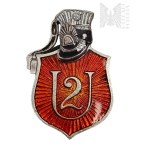 COPY - Badge of the 2nd Legion Uhlan Regiment with a Cap by S. Lipczyński, Warsaw