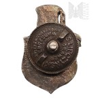 COPY - Badge of the 2nd Legion Uhlan Regiment with a Cap by S. Lipczyński, Warsaw