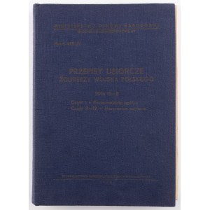 PRZEPISY UBOCZNE ŻOŁNIERZY WOJSKA POLSKIEGO, tom III B