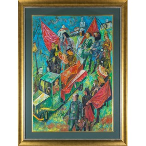 Iwan Kulik (ur. 1959), Pogrzeb Berlioza, z cyklu Mistrz, 2018