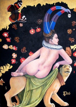 Daniel Porada (ur. 1977), Naked Woman On Panther In Paradise