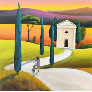 Luiza LOS-PŁAWSZEWSKA (b. 1963), Toward Val D'Orcia, from the series Tuscany, 2026