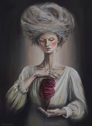 Justyna GOSTYŃSKA (ur. 1989), Struktura Przędzy V - Przesmyk, 2026