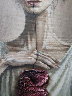 Justyna GOSTYŃSKA (ur. 1989), Struktura Przędzy V - Przesmyk, 2026