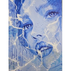 Katarzyna LEWANDOWSKA (b. 1963), Azure Abyss, 2026