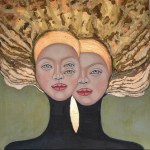 Izabela RO (pen name, b. 1976), Two Sisters III, 2026
