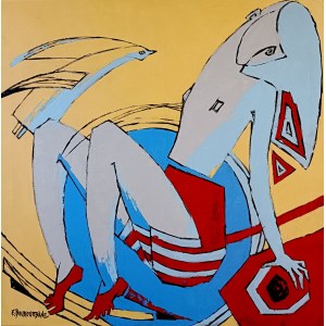 Elżbieta BOUKOURBANE (b. 1958), Red Heel, 2021