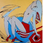 Elżbieta BOUKOURBANE (b. 1958), Red Heel, 2021
