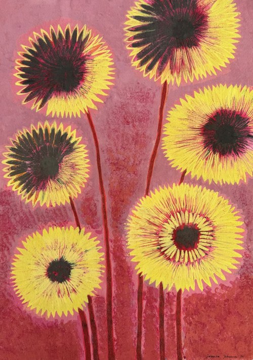 Jolanta JOHNSSON (ur. 1955), Pocałunek słońca, 1999