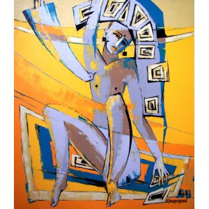 Elżbieta BOUKOURBANE (b. 1958), Puzzle in the Desert, 2021