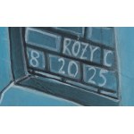 Dariusz Franciszek Różyc (ur. 1978, Sosnowiec), Blue moon-day z cyklu Uliczki, 2025