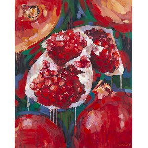 Olga Mahova (b. 1993), Pomegranate, 2021