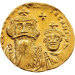 Heraclius and Heraclius Constantinus, Solidus 613-638, Constantinople
