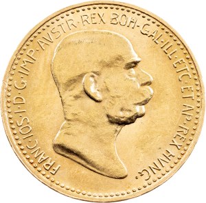 Franz Joseph I., 10 Kronen 1909, Vienna