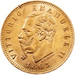Vittorio Emanuele II., 5 Lire 1863, Turin