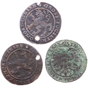 Maximilian II., Rechenpfennig 1568, 1572, 1573, Kuttenberg, Prague