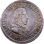 Archduke Ferdinand Charles, 2 Thaler ND (1632-1662), Hall
