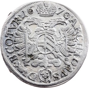 Leopold I., 3 Kreuzer 1670, Vienna