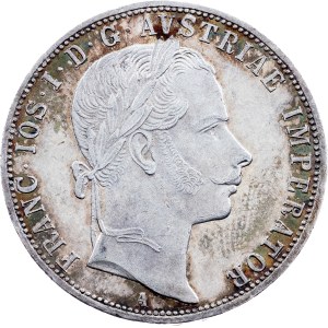 Franz Joseph I., 1 Gulden 1860, A, Vienna