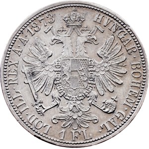 Franz Joseph I., 1 Gulden 1873, Vienna