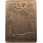 Franz Joseph I., Plaque 1897, Vienna