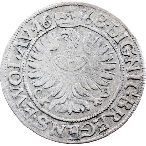 Christian, 3 Kreuzer 1668, CB, Brieg