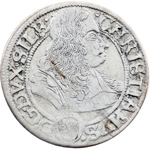 Christian, 3 Kreuzer 1668, CB, Brieg