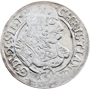 Christian, 3 Kreuzer 1669, CB, Brieg