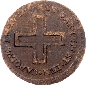 Charles-Emmanuel IV, 2 denari, 1799, Turin