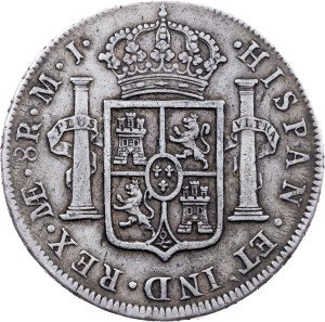 Charles III., 8 Reales 1774, LIMAE MJ, Lima