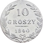 Nicholas I., 10 Groszy 1840, MW, Warsaw
