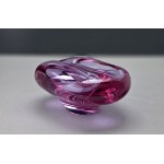 Decorative glass form designed by Miloslav Klinger - Železný Brod
