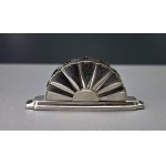 Silver-plated napkin holder from the Art Deco period—Austria, 1920s