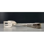 Silver pastry tongs, 800 fineness - Germany - First half of the 20th century [silver]