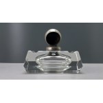 ART DECO - Large crystal desk inkwell from the 1930s