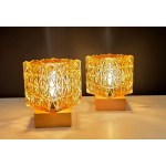 A pair of table lamps - VINTAGE PRL - 1960s/1970s