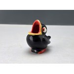 Art Deco - Porcelain toothpick holder in the shape of a bird - Czechoslovakia - 1930s