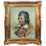 Jan Konopacki, Portrait of a Man, Rome, 1883