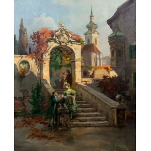 Heinz Pinggera, Meeting on the Stairs