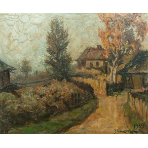 Józef Charyton, Landschaft, 1969