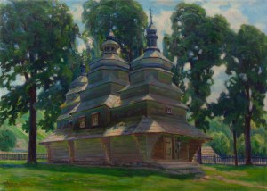 Stefan Frisch, Cerkiew drewniana w Buskowisku, 1927 r.