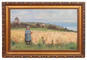Jacques-Eugène Feyen, Dziewczynka na łące
