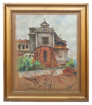 Jerzy Pawłowski, Kościół św. Anny w Warszawie, 1945 r.