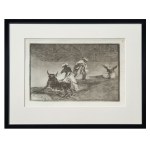 Francisco Goya, Distracting the Bull with a Cloth in the Arena, from the series La Tauromaquia, ca. 1850.