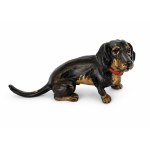 Dachshund, Franz Xavier Bergmann, Vienna, ca. 1920