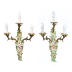 A pair of wall sconces, Western Europe, late 19th century