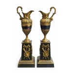 A pair of candlesticks, France, 19th century
