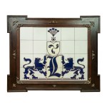Coat of arms shield, ca. 1900